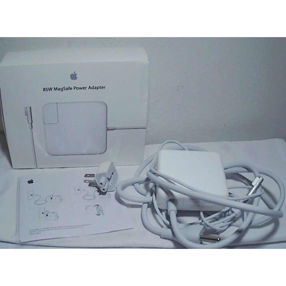 Apple MacBook Pro Charger 85W MagSafe Power Adapter MC556LL/B Genuine-White